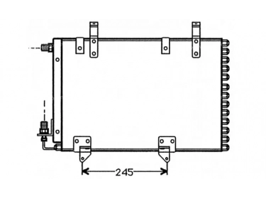 Warmtewisselaar Condensor OEM  | 6455H8 | 816739