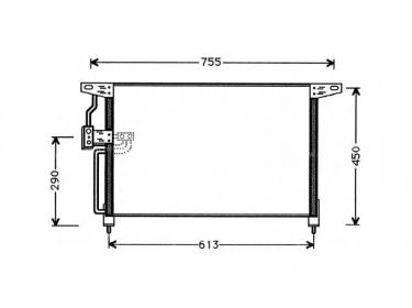 Echangeur Condenseur OEM  | 1850028 - 1850047 - 1850059 - 52460418 - 52482789 | 35184 - 53726 - 7401493 - 816946 - 8FC351037611 - AC224000S - OL5228 - TSP0225097