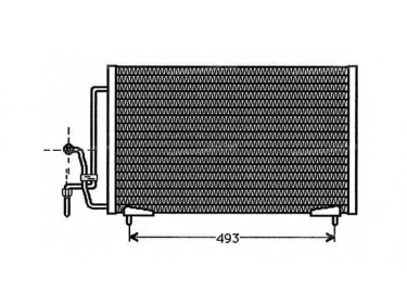 Echangeur Condenseur OEM  | 6455R3 - 96194366 | 35813 - 53740 - 7401491 - 816835 - PE5184