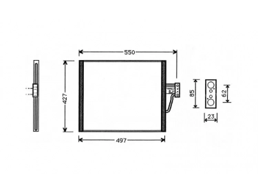 Exchanger Condenser OEM  | 64538378438 |