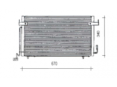 Exchanger Condenser OEM  | 6455W4 - 6455Y2 | 0803.3004 - 35439 - 53753 - 7402508 - 817042 - CN5166 - CO07051