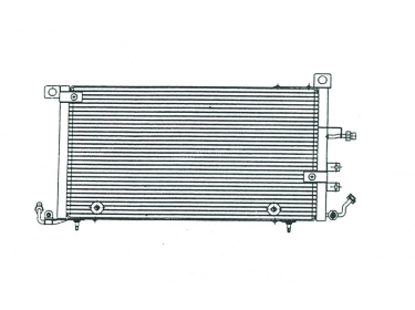 Warmtewisselaar Condensor OEM  | 1L0820413D | 53806