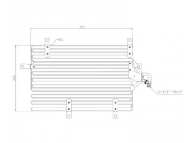 Exchanger Condenser OEM  | 46417426 | 35800 - 7401535 - AL5060 - DCN09142 - DCN091420 - DCN091421 - DCN091422 - DCN091423 - DCN091424 - DCN091425 - DCN091426 - DCN091427 - DCN091428 - DCN091429