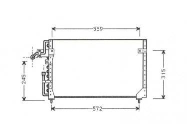 Echangeur Condenseur OEM  | 3713311 | 24-31030 - 53908 - FD5233