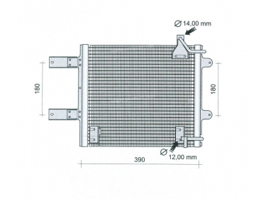 Exchanger Condenser OEM  | 6X0820413 | 53823