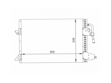 Exchanger Condenser OEM  | 1030133 |