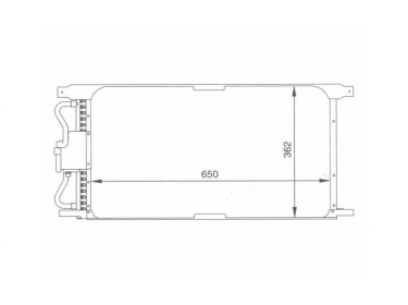 Exchanger Condenser OEM  | MJA7390AB | JR5004