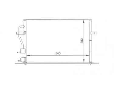 Permutador Condensador OEM  | 1091719 |