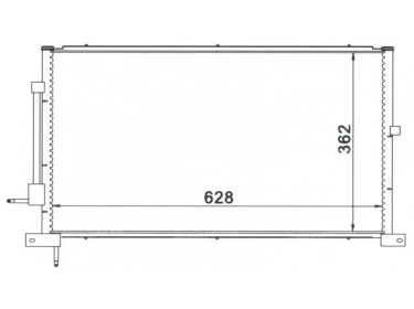 Echangeur Condenseur OEM  | 1116809 - 1232914 | 35365 - 817567