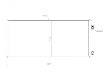 Echangeur Condenseur OEM  | 1572061 - 1671707 - 4041973 - 4471423 - MEYC1H19710BB - YC1H19710BA - YC1H19710BB | 35651 - 94577 - AC321000S - FD5303 - TSP0225491