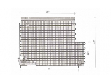 Exchanger Condenser OEM  | 6848131 | 35192 - 53832 - 7402016 - VO5078