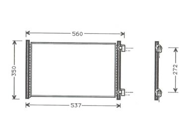 Exchanger Condenser OEM  | 46524500 - 46888052 | 35490 - FT5214