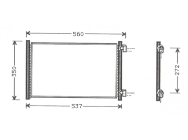 Echangeur Condenseur OEM  | 46524500 - 46888052 | 35490 - FT5214