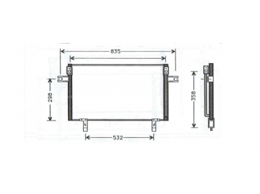 Exchanger Condenser OEM  | 9211001W001 | DN5195