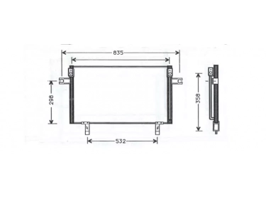 Permutador Condensador OEM  | 9211001W001 | DN5195