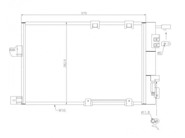 Permutador Condensador OEM  | 1850055 - 1850057 | 1223492 - 12234920 - 12234921 - 12234922 - 12234923 - 12234924 - 12234925 - 12234926 - 12234927 - 12234928 - 12234929 - 35301 - 53200 - 817505 - OL5251D