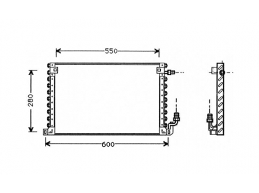 Exchanger Condenser OEM  | 6455V0 | 35103 - 53751 - 7401541 - 816964 - CN5131