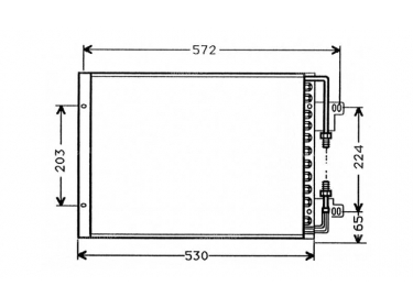 Exchanger Condenser OEM  | 82409694 - 82440586 |