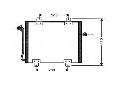 Permutador Condensador OEM  | 7700272466 | 53756 - 816861 - RT5176