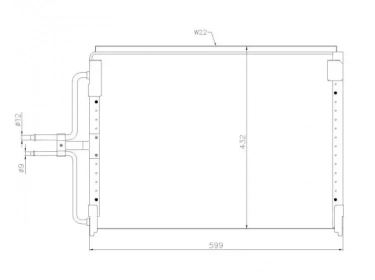 Permutador Condensador OEM  | 7701038227 | 35162 - 53772 - 7004121 - 816867 - 94201 - RT5189