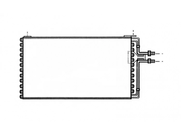 Permutador Condensador OEM  | SE021188710A | 35385 - 816780 - ST5029