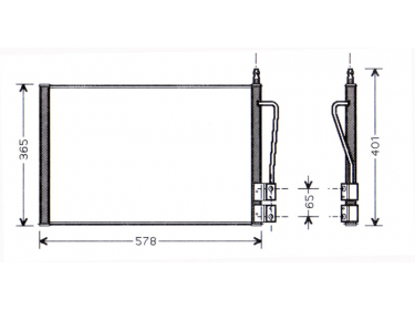 Exchanger Condenser OEM  | 1142771 - 1146195 - DE9461480 | 35524 - 7402595 - 817664 - 94587 - FD5328