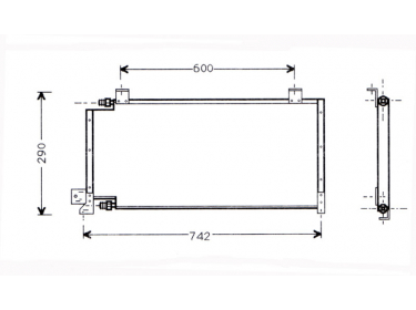 Exchanger Condenser OEM  | 83502956 | JE5011