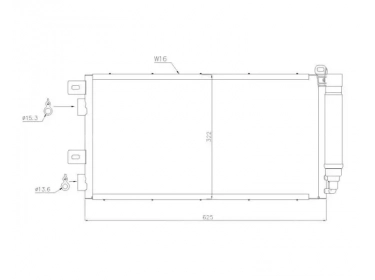 Permutador Condensador OEM  | 64531490572 | 35481 - 53454 - 817547