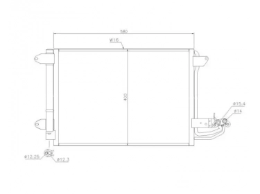 Echangeur Condenseur OEM  | 1K0820411D - 1K0820411F - 1K0820411G - 1K0820411H - 1K0820411N - 1K0820411P | 35520 - 817776 - 94684 - DCN32001 - DCN320010 - DCN320011 - DCN320012 - DCN320013 - DCN320014 - DCN320015 - DCN320016 - DCN320017 - DCN320018 - DCN320019 - VW5209D