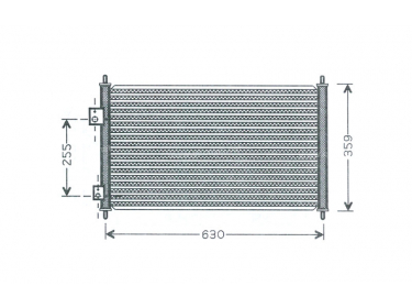 Exchanger Condenser OEM  | 80110S6DG01 | 817780 - HD5165