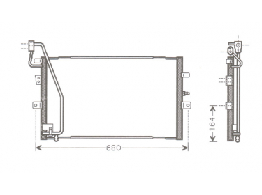 Exchanger Condenser OEM  | 5046990 - 5048350 | SB5056