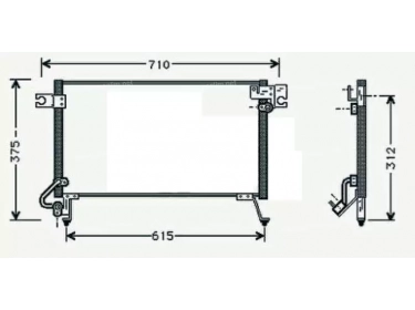 Permutador Condensador OEM  | MR117391 | 43045 - MT5144