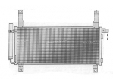 Exchanger Condenser OEM  | GJ6A61480A | 0825.3013 - 43124 - DCN44006 - DCN440060 - DCN440061 - DCN440062 - DCN440063 - DCN440064 - DCN440065 - DCN440066 - DCN440067 - DCN440068 - DCN440069 - MZ5157D