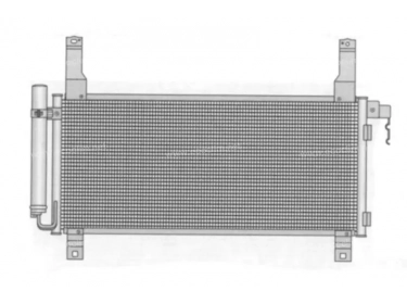 Echangeur Condenseur OEM  | GJ6A61480A | 0825.3013 - 43124 - DCN44006 - DCN440060 - DCN440061 - DCN440062 - DCN440063 - DCN440064 - DCN440065 - DCN440066 - DCN440067 - DCN440068 - DCN440069 - MZ5157D