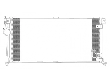 Echangeur Condenseur OEM  | MN134204 - MN151100 | 35541 - 43190