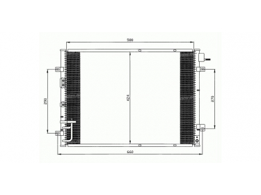 Exchanger Condenser OEM  | 976063E000 | 35515 - KA5030