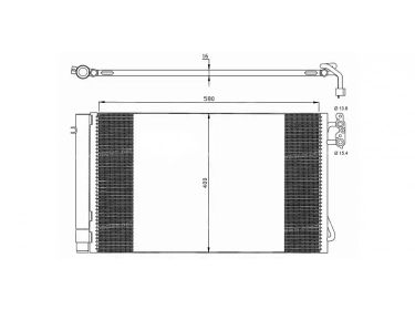 Echangeur Condenseur OEM  | 64509169772 - 64509169791 - 6453690040 - 64536930038 - 64536930040 - 64539206300 | 0802.2027 - 35743 - 8FC351302611 - AC413000P - TSP0225545