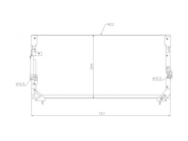 Exchanger Condenser OEM  | 8846060160 | 35423 - 53493 - TSP0225388