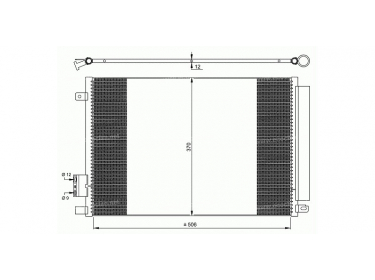 Exchanger Condenser OEM  | 1551184 - 51786211 | 0804.2066 - 35753 - 53137 - 8FC351310671 - 940028 - FT5347D