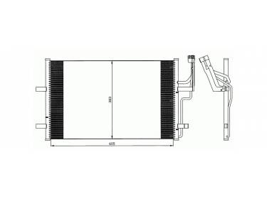 Exchanger Condenser OEM  | BP8F61480 | 35507 - MZ5186