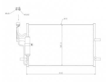 Permutador Condensador OEM  | BP4K61480B - BPYK6148Z | 94902 - MZ5184D