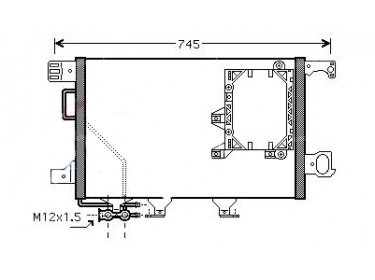 Exchanger Condenser OEM  | 2095000054 - A2095000054 | 8FC351301621 - MS5391D