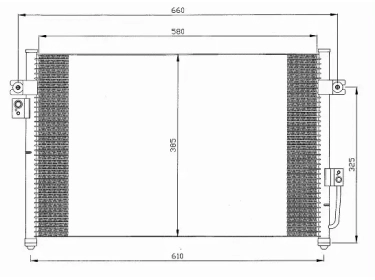 Exchanger Condenser OEM  | 97606H1000 | 35426 - 8FC351302231 - AC388000S - HY5134