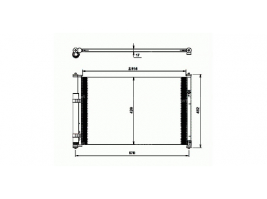 Exchanger Condenser OEM  | 9531064J00 | 35769 - 8FC351304351 - AC490000S - SZ5108D - TSP0225623