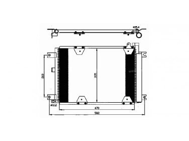 Serpentin Condensador OEM  | 9531065D10 | 0814.2010 - 35580 - 8FC351303781 - AC472000S - SZ5075D