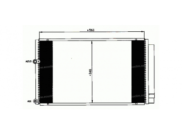 Exchanger Condenser OEM  | 8845047020 | 35601 - 814158 - 8FC351304781 - TO5429D - TSP0225660