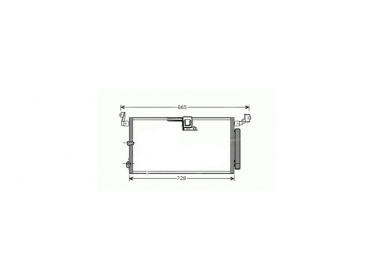 Exchanger Condenser OEM  | 8845048010 | TO5384D - TSP0225609