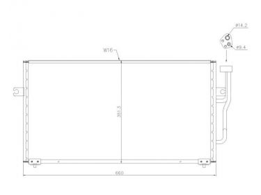 Exchanger Condenser OEM  | 30818183 - 30871579 - 30897260 - CAB311B080 - CAB311B085 | 0811.2013 - 35234 - 8FC351036661 - AC192000P - TSP0225204 - VO5094