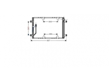 Exchanger Condenser OEM  | 9531065D21 | 0814.2013 - 8FC351318781 - AC713000S - SZ5107D