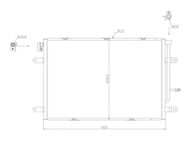 Exchanger Condenser OEM  | 8E0260403J - 8E0260403M | 35841 - 818190 - 8FC351304751 - 940139 - AC508000P - AI5239 - DCN02004 - DCN020040 - DCN020041 - DCN020042 - DCN020043 - DCN020044 - DCN020045 - DCN020046 - DCN020047 - DCN020048 - DCN020049 - TSP0225511